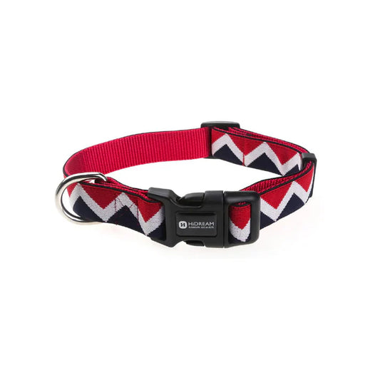 Walking Red - Dog Collar